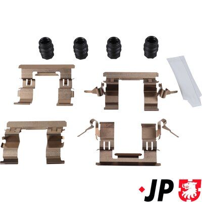 Set accesorii, placute frana JP Group 4064003510