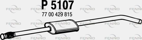 Tłumik środkowy FENNO P5107