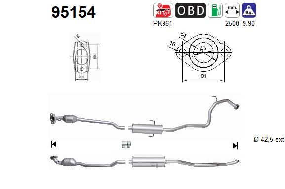 Katalizator AS 174100Y010