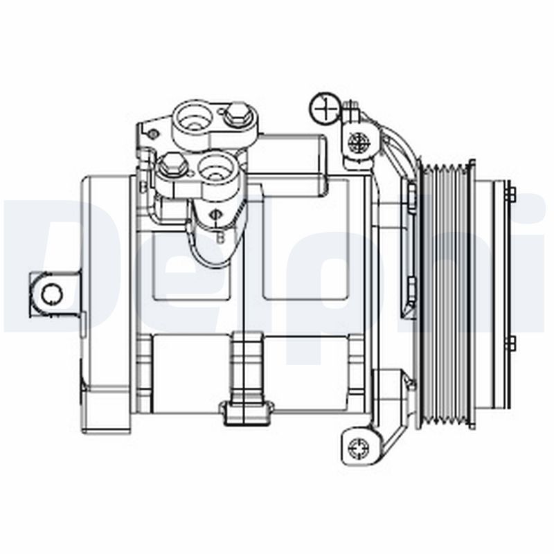 Kompresor klimatizácie DELPHI CS20528