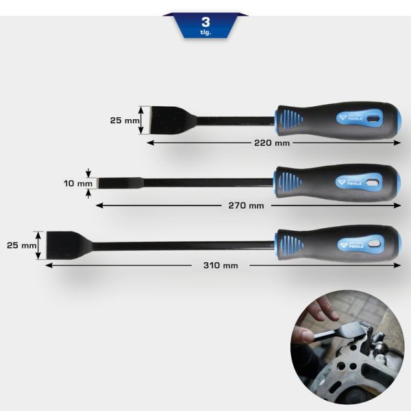 Set răzuitoare KS TOOLS BT542025