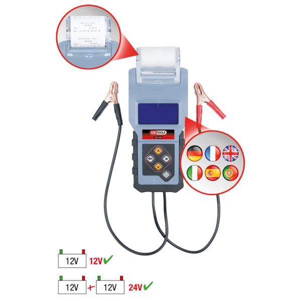 tester,baterie KS TOOLS 550.1646