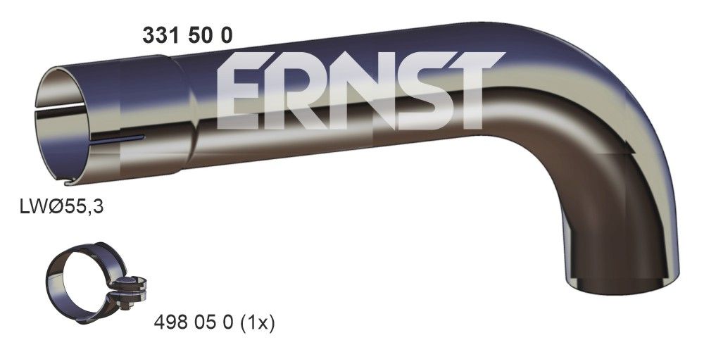 Výfuková trubka ERNST 331500