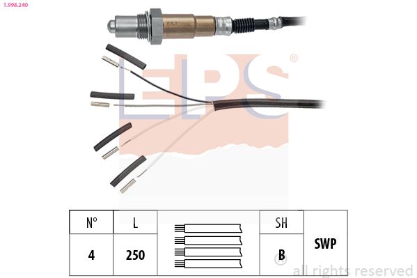 Sonda lambda EPS 1.998.240