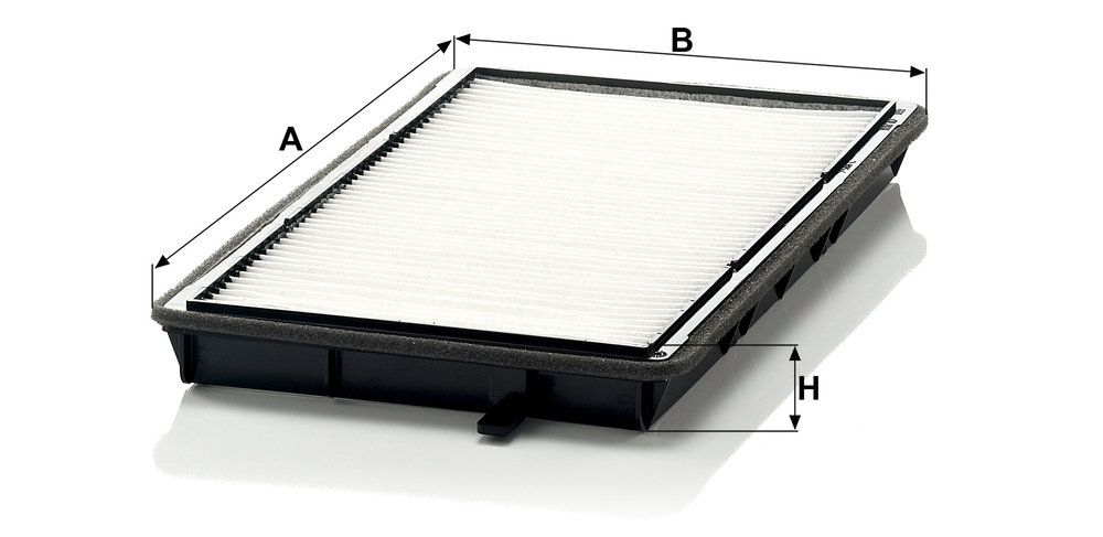 Levně Filtr, vzduch v interiéru MANN-FILTER CU 2835