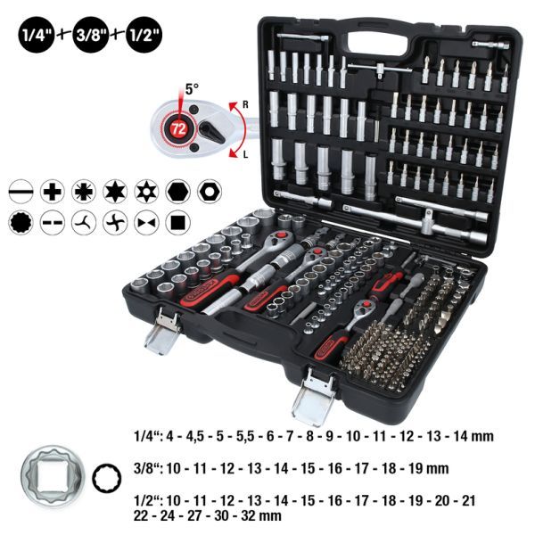 E-shop Sada nástrčkových kľúčov KS TOOLS 916.0255