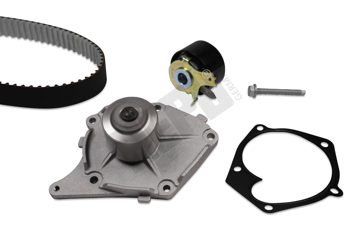 Set pompa apa + curea dintata HEPU PK09621D