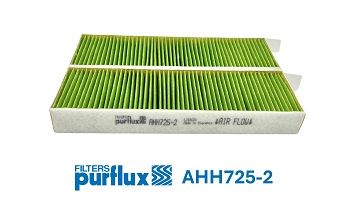 Filtr, wentylacja przestrzeni pasażerskiej PURFLUX AHH725-2