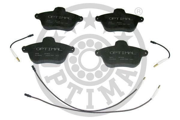 Zestaw klocków hamulcowych, hamulce tarczowe OPTIMAL BP-09784