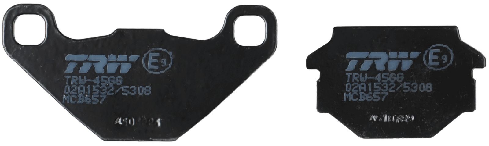 set placute frana,frana disc TRW Organic Allround MCB657