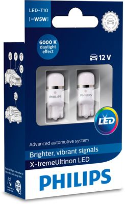 T10LED XTteme Ultinon 6000K 12VX2 12V