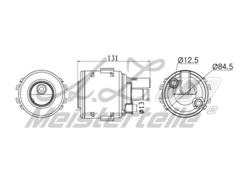 V38-0170 FILTRE A CARBURANT