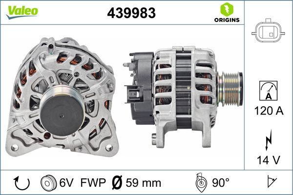 Alternator VALEO 439983