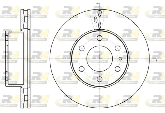 Tarcza hamulcowa ROADHOUSE 61062.10