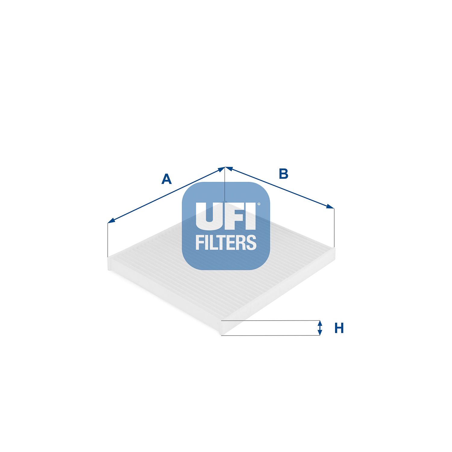 Filtr, vzduch v interiéru UFI 53.088.00