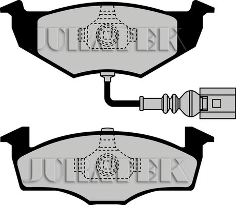 JURATEK - Front Brake Pad Set