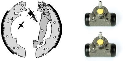 Zestaw szczęk hamulcowych BREMBO H 68 053