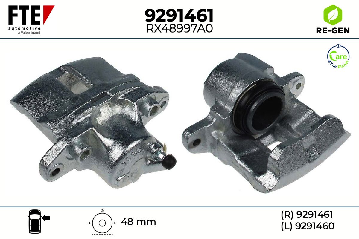 Etrier frana FTE 9291461