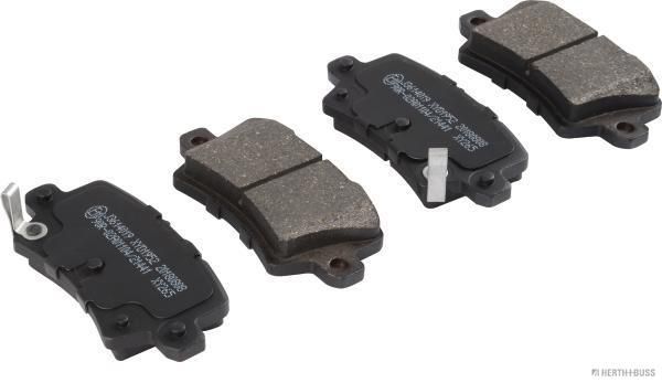 set placute frana,frana disc HERTH+BUSS JAKOPARTS J3614019