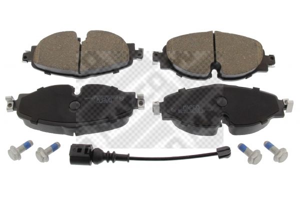 Zestaw klocków hamulcowych, hamulce tarczowe MAPCO 6634HPS