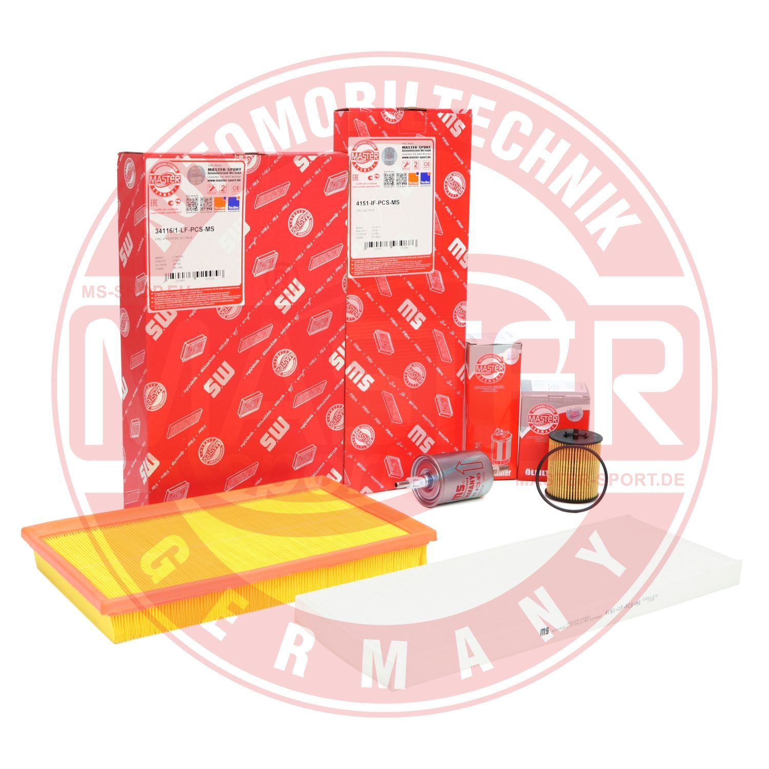 E-shop Filter - Sada MASTER-SPORT GERMANY 450001332