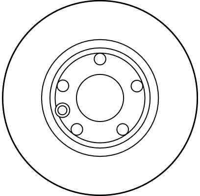 Levně Brzdový kotouč TRW DF2665