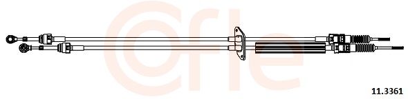 cablu,transmisie manuala COFLE 11.3361