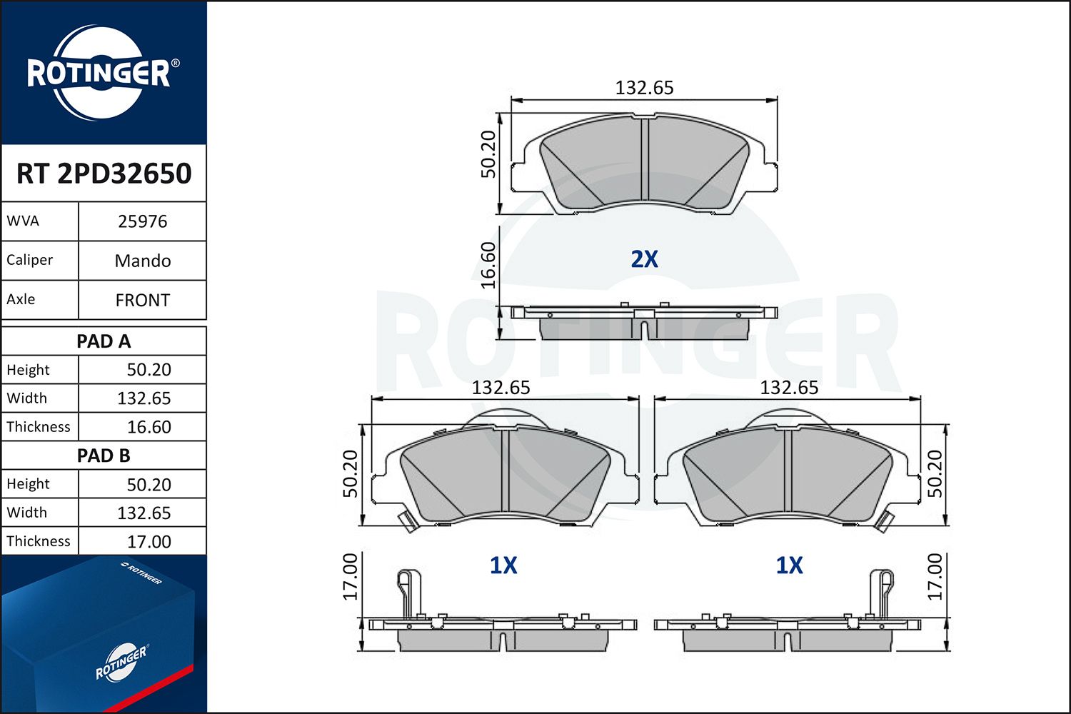 ROTINGER RT2PD32650