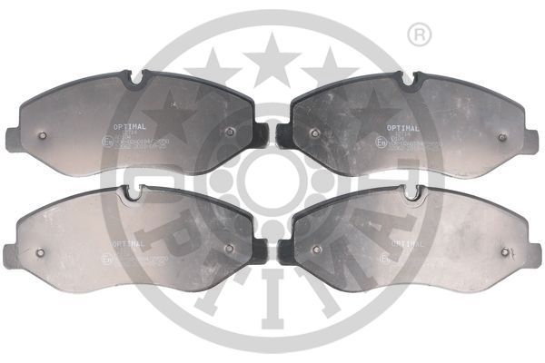 Zestaw klocków hamulcowych, hamulce tarczowe OPTIMAL BP-12714