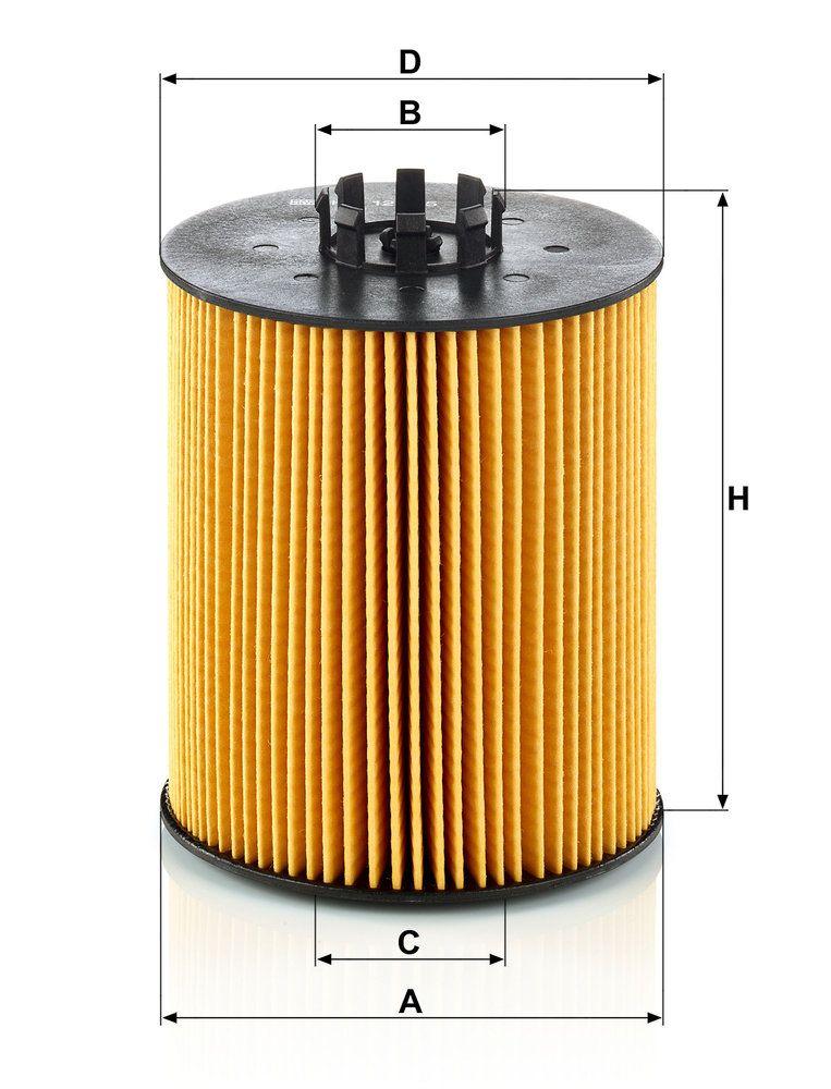 Levně Olejový filtr MANN-FILTER HU 12 015 x