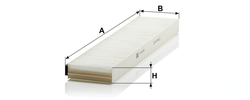Levně Filtr, vzduch v interiéru MANN-FILTER CU 46 001