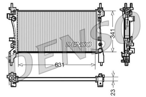 Radiators, motora dzesēšanas sistēma