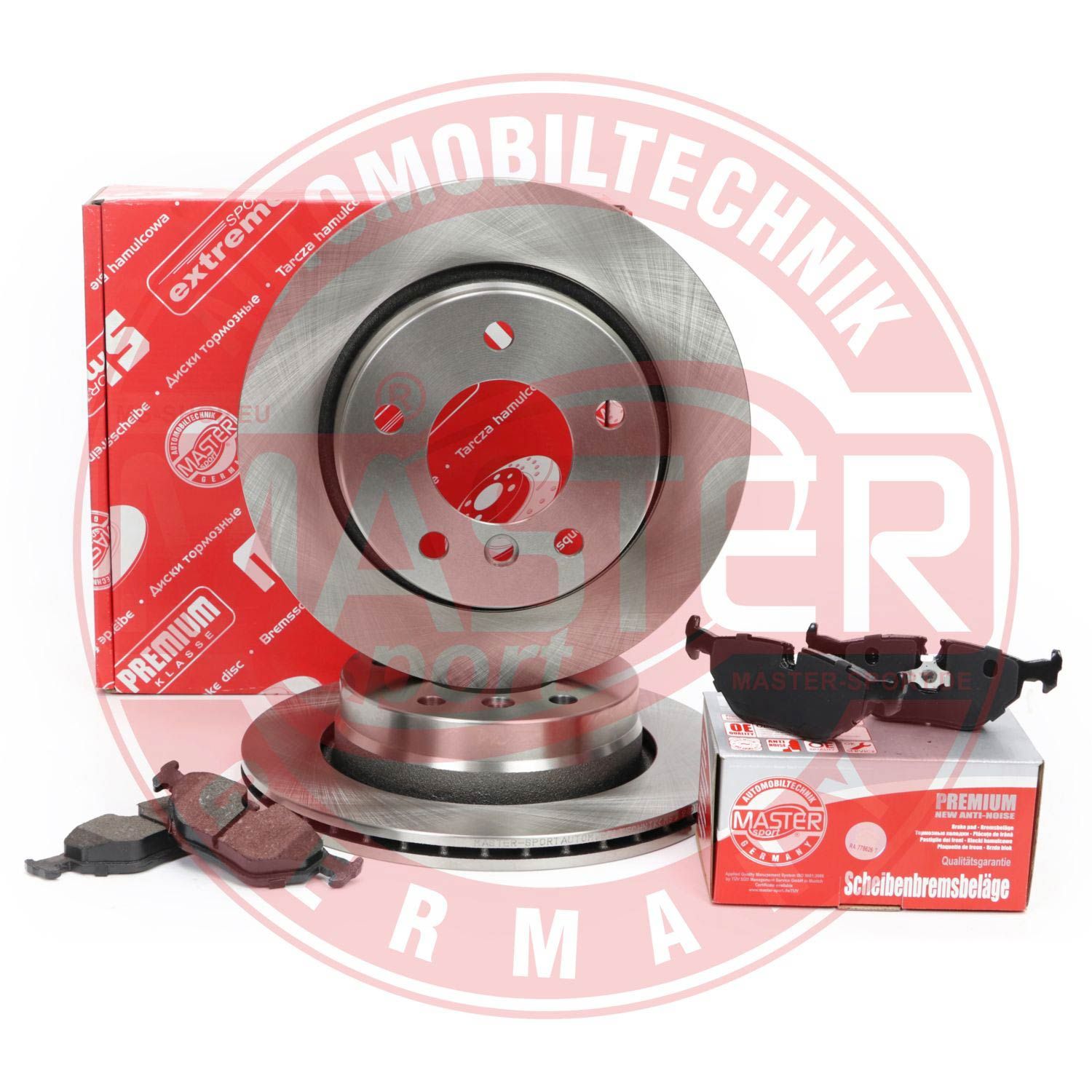 E-shop Sada bŕzd, Kotúčová brzda MASTER-SPORT GERMANY 201901070