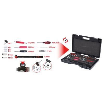 Set scule, sistem control presiune pneu KS TOOLS 100.1180