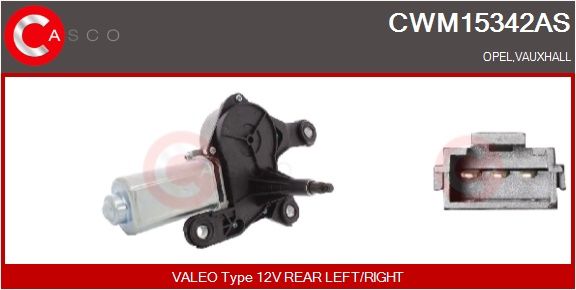 Levně Motor stěračů CASCO CWM15342AS