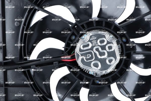 Ventilateur, refroidissement du moteur