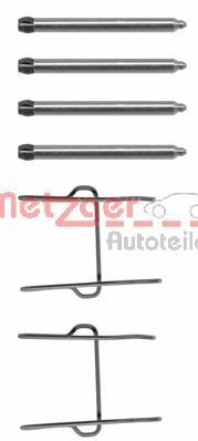 Set accesorii, placute frana METZGER 109-1081