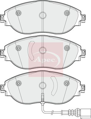 Apec - Front Brake Pad Set