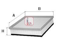 Filtru aer SOFIMA S 3193 A