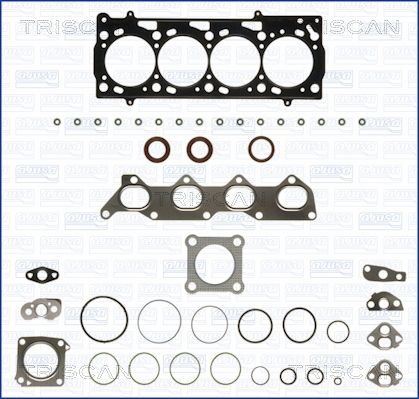 Zestaw uszczelek, głowica cylindrów TRISCAN 598-85150