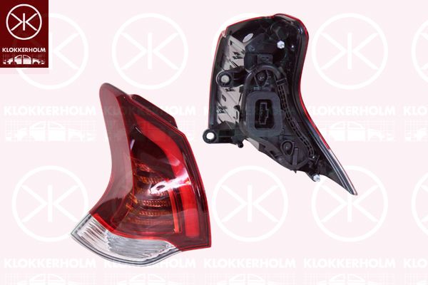 Lampa tylna zespolona KLOKKERHOLM 55450701A1