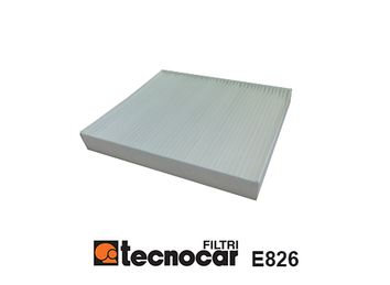 Filtr, wentylacja przestrzeni pasażerskiej TECNOCAR E826