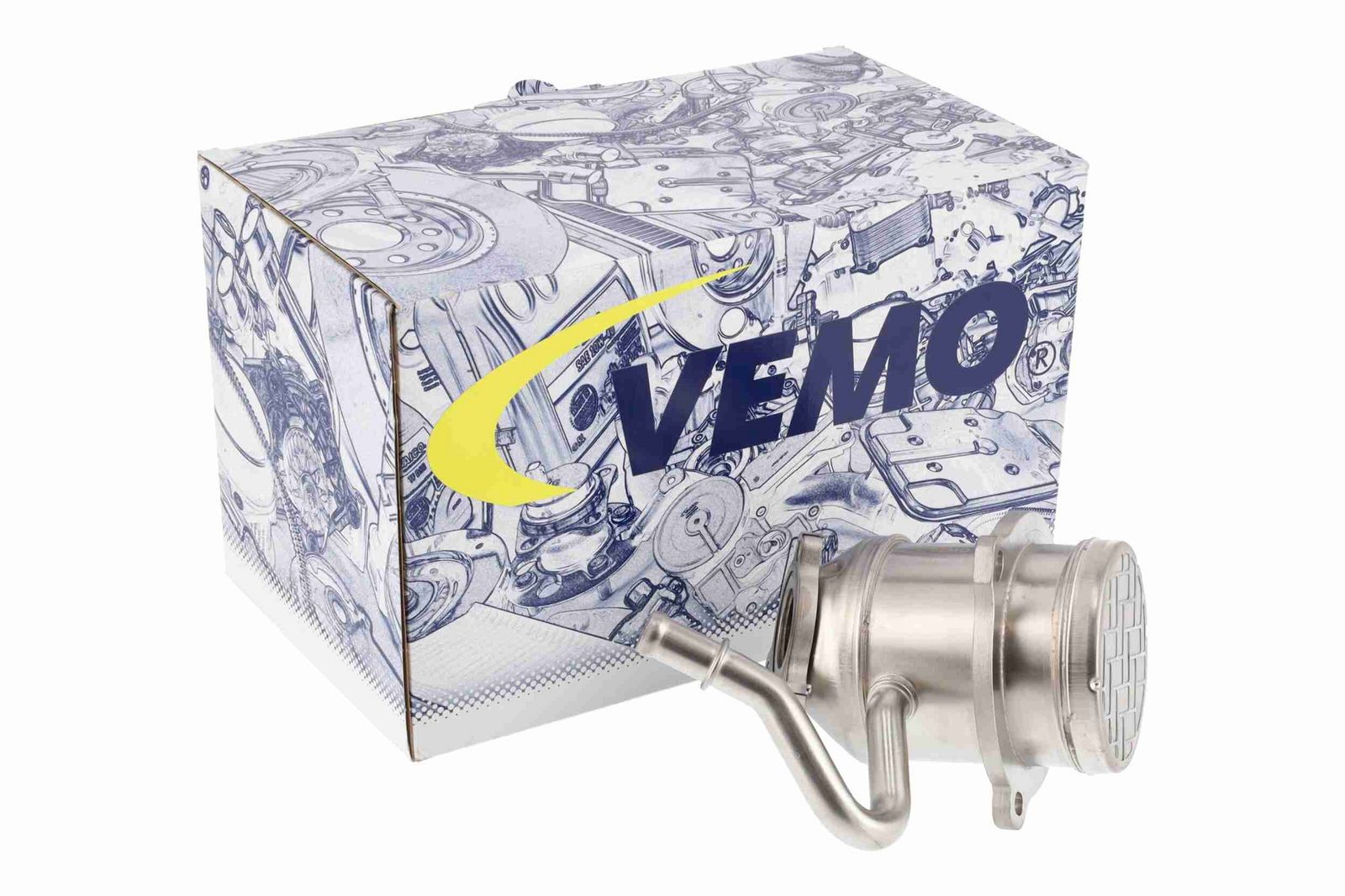Radiateur, réaspiration des gaz d'échappement
