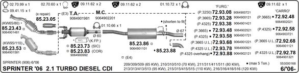 Układ wydechowy IMASAF 553000168