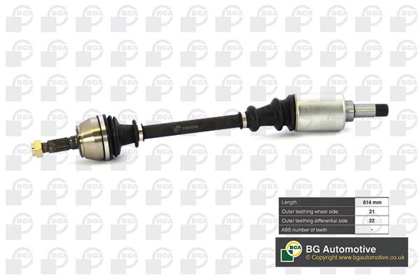 Wał napędowy BGA DS1405L