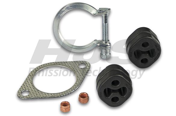 Zestaw montażowy, katalizator hjs 82 15 6597 HJS 1231512