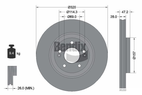 Disque de frein