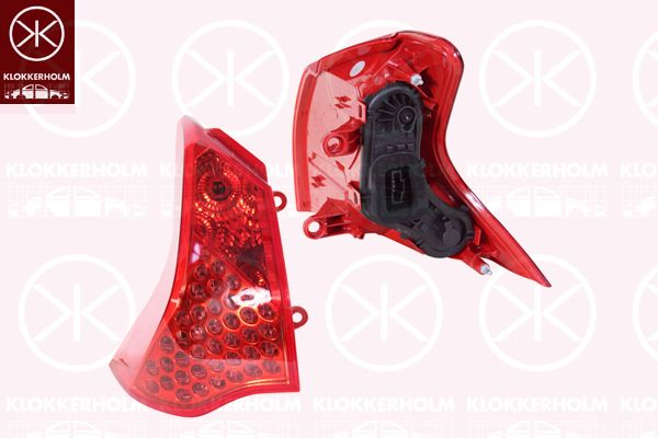 Lampa tylna zespolona KLOKKERHOLM 55450705A1