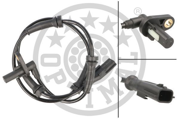 Czujnik, prędkość obrotowa koła OPTIMAL 06-S814