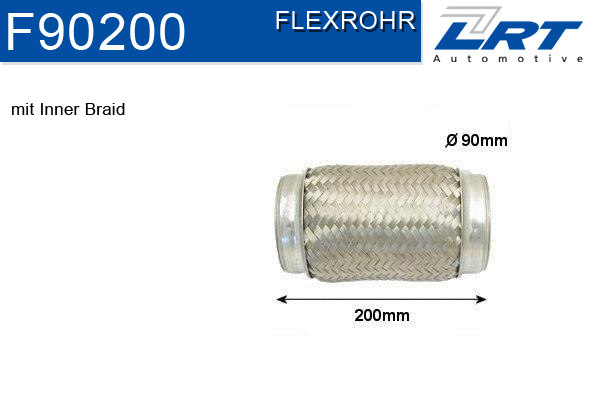 Teava flexibila, esapament LRT F90200